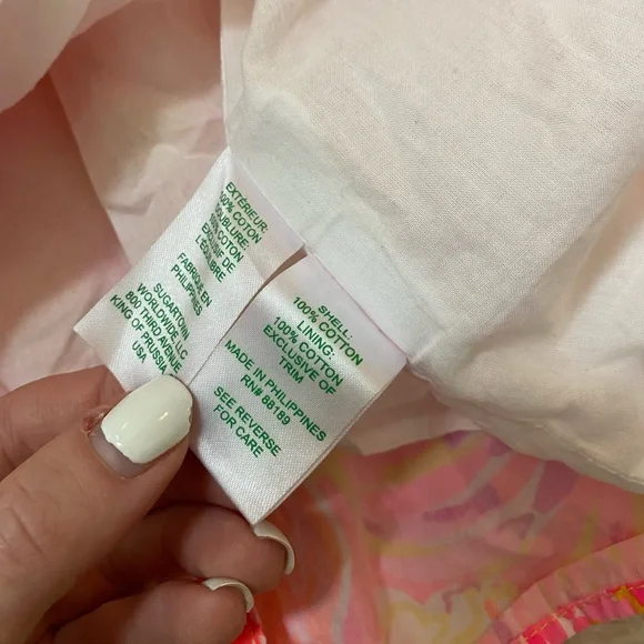 Lilly Pulitzer Bri V-Neck Cotton Midi Dress Calla Yellow Floral - Picture 11 of 11